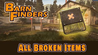 Barn Finders All Broken Items Hark Worker [upl. by Alpers]