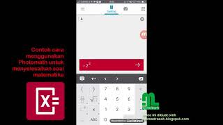 Aplikasi Photomath untuk Menyelesaikan Soal Matematika [upl. by Nylrats]