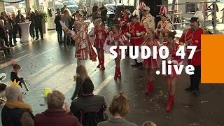 STUDIO 47 live  JECKES KARNEVALSTREIBEN IM AUDI ZENTRUM DUISBURG [upl. by Arva]