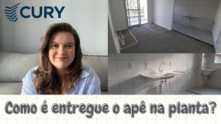 COMO VEM O APARTAMENTO ENTREGUE NA PLANTA [upl. by Ossie40]