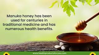 5 Health Benefits of Manuka Honey [upl. by Emmett84]