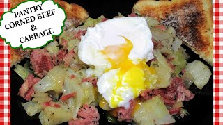 Corned Beef and Cabbage Pantry Meal  Pressure Canned Corned Beef Recipe [upl. by Aneer]