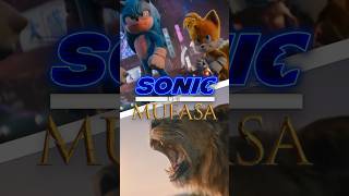 SONIC Movie 3 vs MUFASA  Who will Win sonic thelionking [upl. by Acinorav625]