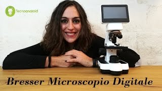 Recensione microscopio Bresser con display touchscreen e videocamera [upl. by Oemor565]