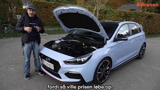 Hyundai i30N Bilbasen tester koreanerGTI [upl. by Assilaj]