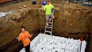 Earthbag Root Cellar Build  Off Grid Food Storage Part 1 [upl. by Yffub]