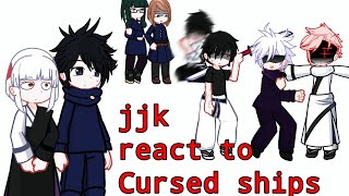 JJk characters react to Cursed ships💀jujutsu kaisenGacha Club 2read desc [upl. by Sekofski]