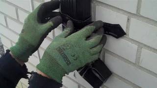 How To Install A Downspout Strap [upl. by Quincy]