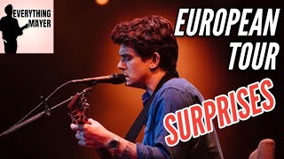 John Mayer Europe Solo Tour Surprises  Denmark Sweden Norway Shows  Ep 7 Everything Mayer [upl. by Cloots210]