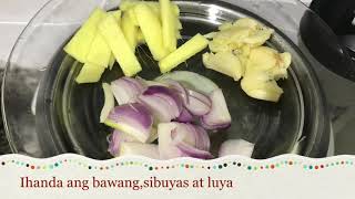 Nilagang balat ng bakaquick amp easy recipe [upl. by Eedrahc]