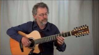 Nowhere Man by The Beatles  Ulli Boegershausen  12 String Guitar [upl. by Haerle]