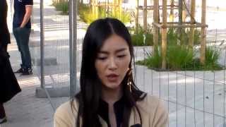 Liu WEN 刘雯  Paris Fashion Week 1 October 2014 Show Vuitton [upl. by Aina113]