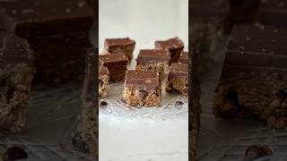 Healthier No Bake Cookie Dough Bars [upl. by Ariaek818]