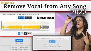 How to remove vocals from any song 2020 [upl. by Notsnhoj]