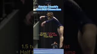 Katelyn Ohashi Goes Beyond 😤 the Limit 🔥 3 max shorts katelynohashi gymnast [upl. by Hooper]