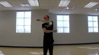 Poi Dancing Tutorial Splitsame flowers in wall plane [upl. by Avigdor]