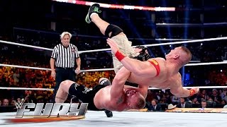 Suplex City  35 backbreaking German suplexes WWE Fury February 15 2015 [upl. by Meit135]