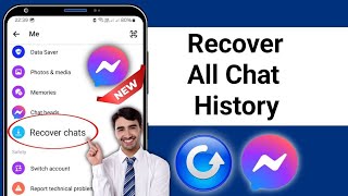 how to recover deleted messages on messenger  deleted chats recovery [upl. by Zaid]