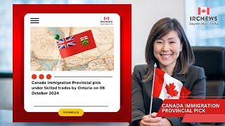 Canada Immigration Provincial pick under Skilled trades by Ontario on 08 October 2024 [upl. by Charlotte]