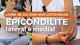 EPICONDILITE MEDIALLATERAL COTOVELO 7 EXERCÍCIOS ESSENCIAIS Alívio de dores e fortalecimento [upl. by Sella]