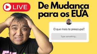 Preocupações de quem está indo morar nos EUA Live no instagram dia 6 de Junho de 2024 [upl. by Genet]