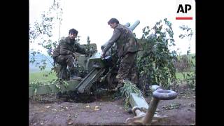 Bosnia  Joint AntiBosnian Serbs Forces Offensive [upl. by Ayin]