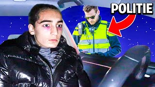 broertje rijdt illegaal auto amp word opgepakt door de politie [upl. by Eenrahc350]