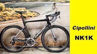 Cipollini NK1K włoska maszyna szosa aero koła rama carbon Sram RED [upl. by Aetnuahs]