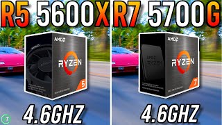 Ryzen 5 5600X vs Ryzen 7 5700G  Tested in 2023 [upl. by Ecniuq]