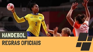 Regras Oficiais do HANDEBOL [upl. by Ruhtra397]