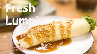 LUMPIANG SARIWA Fresh Lumpia  Easy Filipino Cooking [upl. by Glyn480]