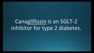 How to pronounce canagliflozin Invokana Memorizing Pharmacology Video Flashcard [upl. by Clercq]