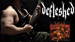 Defleshed  Royal Straight Flesh Guitar Cover [upl. by Ahsekam]