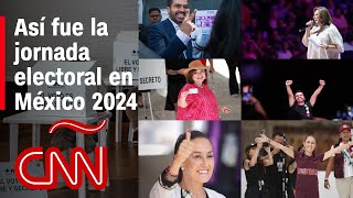 Así fue la jornada electoral de las Elecciones en México 2024 [upl. by Conias941]