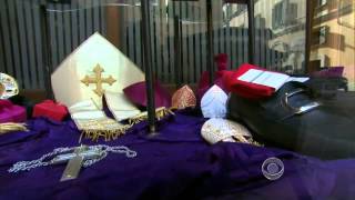 Dressing the new pope [upl. by Eelam]