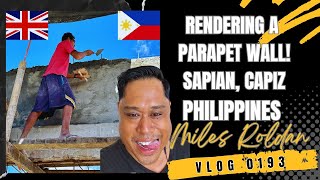 VLOG 193 HOW TO RENDER A PARAPET WALL [upl. by Acitel]