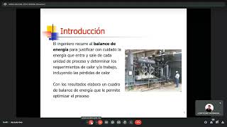 CLASE DE BALANCE DE ENERGIA Y SEMINARIO [upl. by Zsazsa]