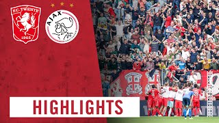 HIGHLIGHTS  FC Twente  Ajax 22082021 [upl. by Jere]