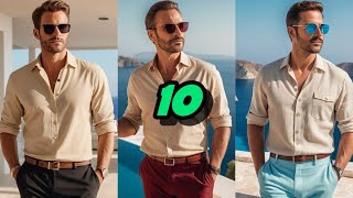 10 Pantalones para Combinar Camisa Beige para Hombre [upl. by Gomez984]