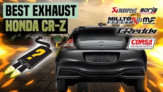 Honda CRZ Exhaust Sound🔥5zigenBlitzNurHKSMax RacingMeganMugenRemusRevelSpoonTanabe [upl. by Chickie]