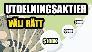 Hur Bygger jag en Utdelningsportfölj  2024 💰 [upl. by Carrington602]