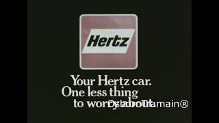 1975 Hertz Commercial  Featuring a Ford Torino [upl. by Boyden]