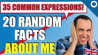 😱 20 Things You Dont Know About Me  35 Common English Expressions [upl. by Erinna]