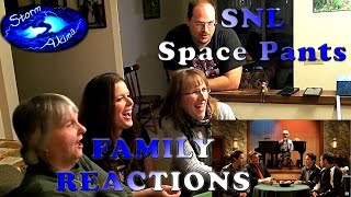 Space Pants Family Reactions SNL [upl. by Canica678]