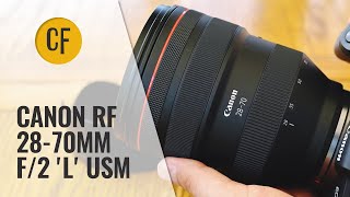 Canon RF 2870mm f2 L USM lens review with samples [upl. by Feil325]