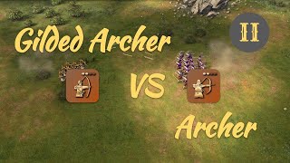 Gilded Archer vs Archer in Feudal [upl. by Lever]