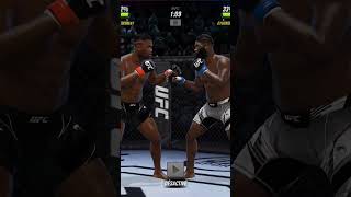 Francis ngannou vs Curtis blaydes UFC Games 🔥 [upl. by Ryle]