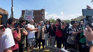 LongfieldsDavidson Heights Student Walkout [upl. by Retrak394]