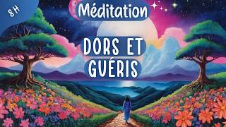 Hypnose pour dormir💤 Guérison énergétique pour un sommeil réparateur  8 heures [upl. by Hearn386]