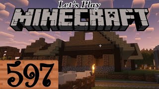 Beginn der Dacharbeiten 👷🏼⛏️🏠  597 Lets Play Minecraft [upl. by Mloclam438]